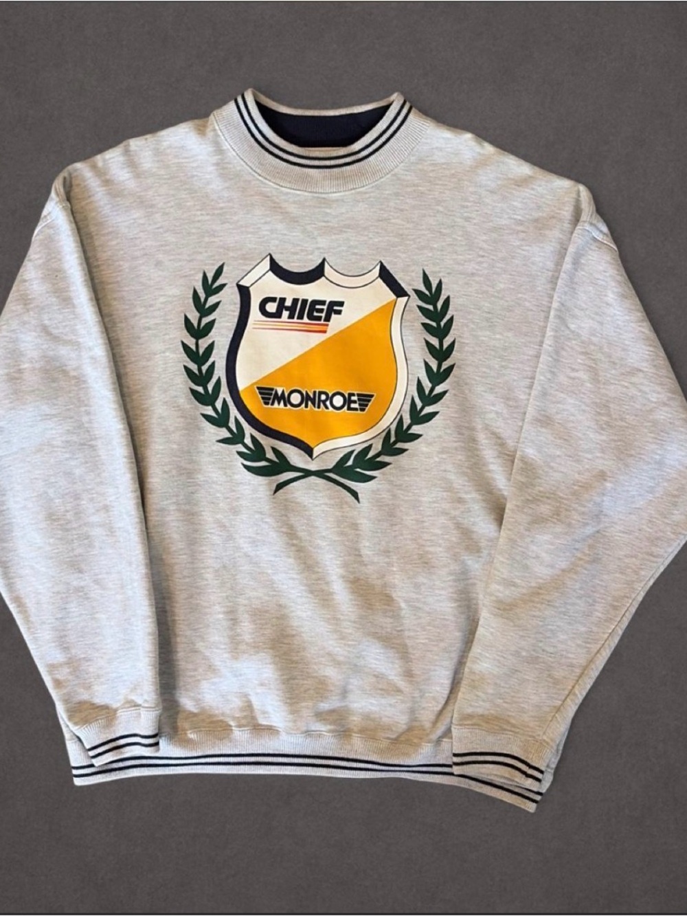 Vintage Gear For Sports Big Cotton Chief Monroe Sweatshirt Size XL